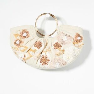 Anthropologie beaded hand bag